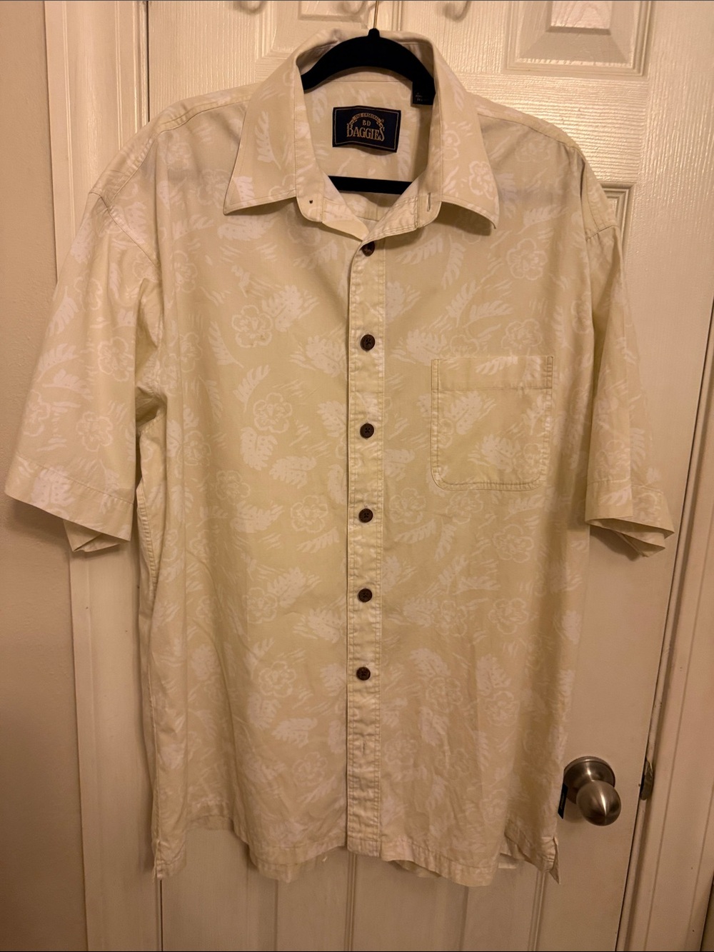 Men's BD Baggies Short-Sleeve Button-Down 100% Cotton Shirt